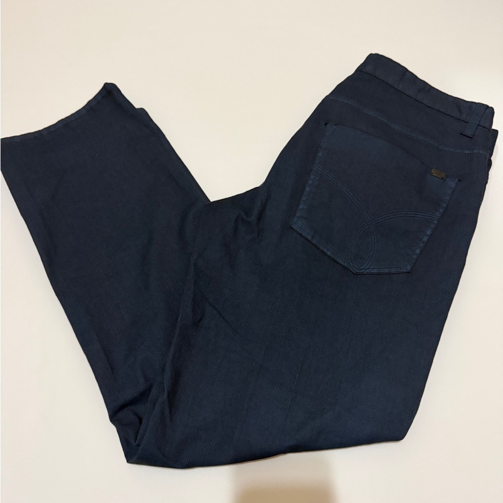 Calvin Klein Dark Navy Straight Leg Pants